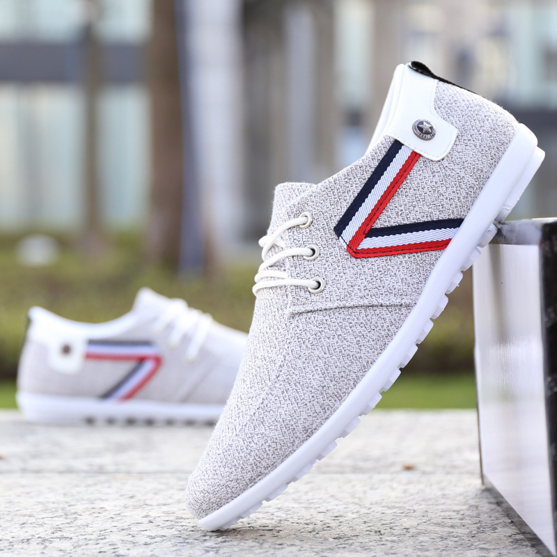 Men'S Soft-Soled Canvas Shoes, Sports And Leisure Old Beijing Cloth Shoes, Peas Shoes - Image 6