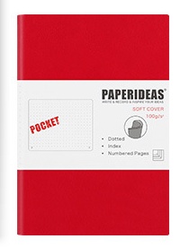 Soft leather Notebook aA6 Diary Portable Portable Small Notepad With Blank Page Number Pocket Book - Image 3