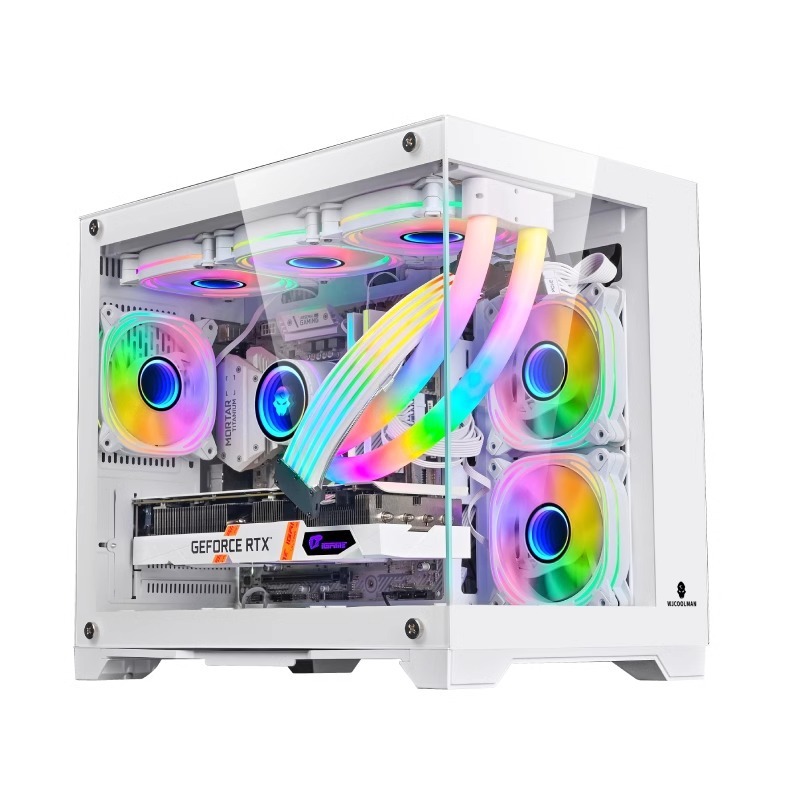 Panoramic Glass 360 Water-cooled Desktop Computer Host - Image 5