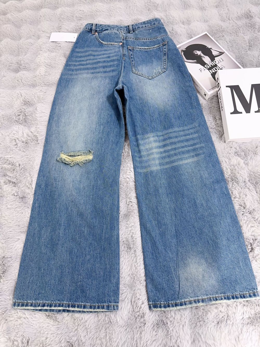 Ripped Fashion Special Women's Clothing Denim Trousers - Image 5