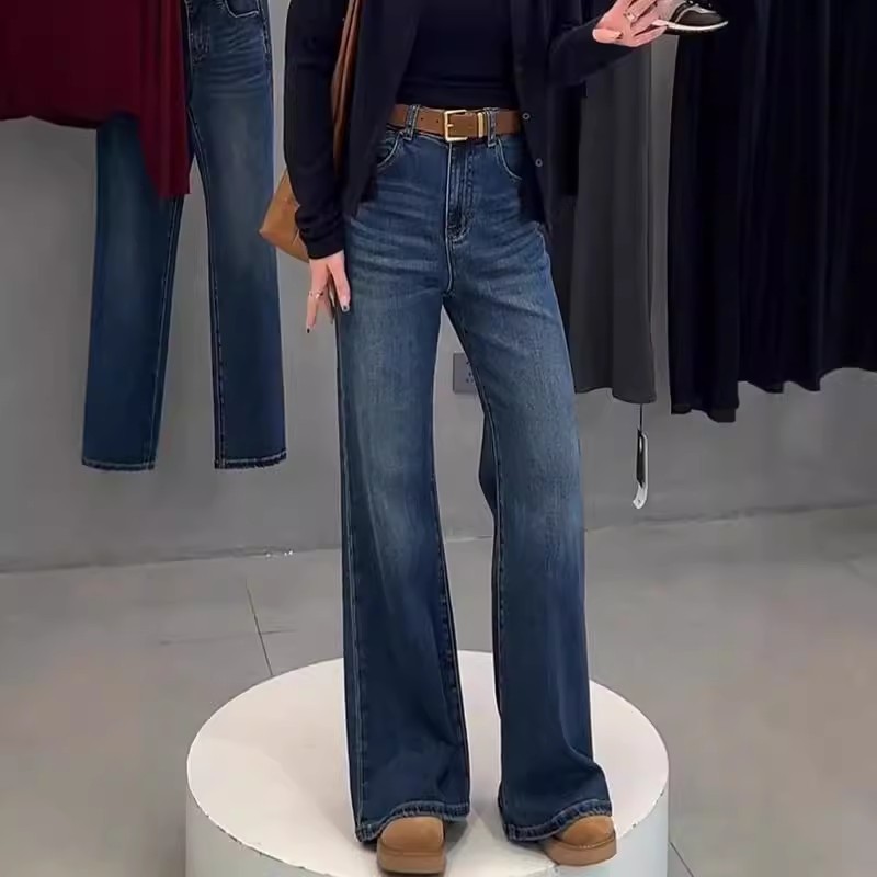 Plus Size Women's High Waist Elastic Straight Skinny 40.91 - Image 3