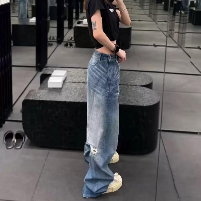 Ripped Fashion Special Women's Clothing Denim Trousers - Image 3