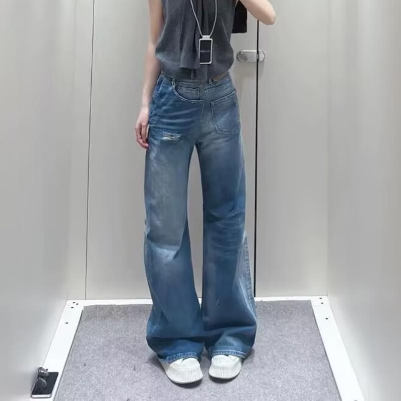 Ripped Fashion Special Women's Clothing Denim Trousers - Image 2