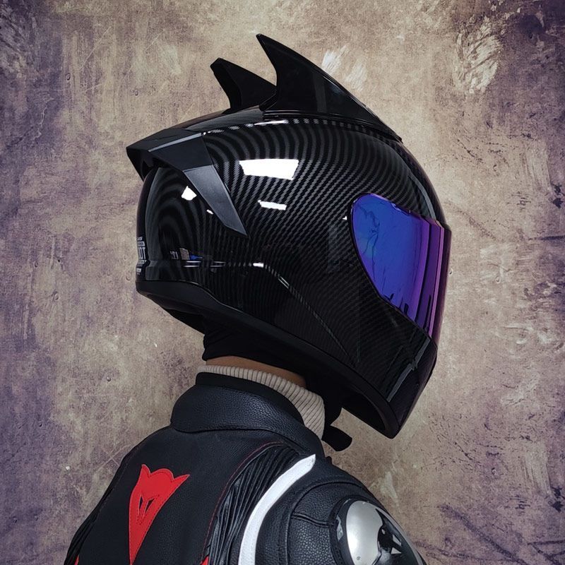 Motorcycle Helmet Men's Bluetooth Warm Full Face Four Seasons - Image 6