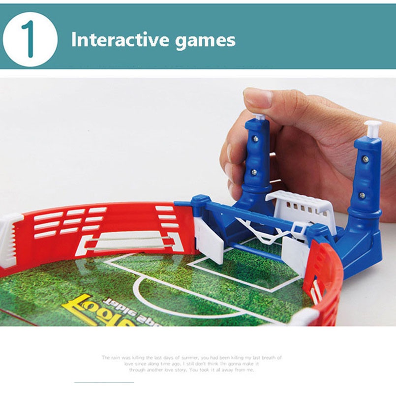 Mini Football Board Match Game Kit Tabletop Soccer Toys For Kids Educational Sport Outdoor Portable Table Games Play Ball Toys - Image 2