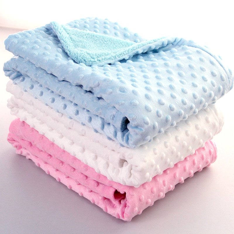 Polar Dot Baby Blanket Blanket Newborn Baby Swaddle Wrap Envelope Bebe Wrap Newborn Baby Bedding Blanket - Image 2