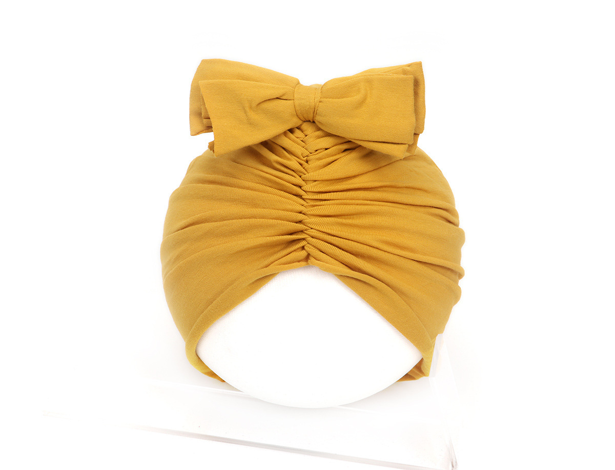 Cute Baby Hat Newborn Soft Baby Girl Hat Turban Infant Toddler Baby Cap Bonnet Headwraps - Image 3