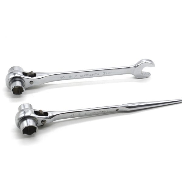 Quick Opening Hexagonal Ratchet Wrench Pointed Tail Ratchet Wrench - Image 3