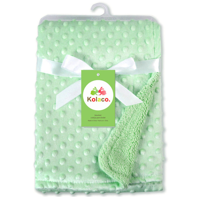 Polar Dot Baby Blanket Blanket Newborn Baby Swaddle Wrap Envelope Bebe Wrap Newborn Baby Bedding Blanket - Image 9