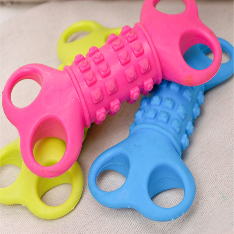 Silicone Bone Shape Chewing Toy Dog Pet - Image 2