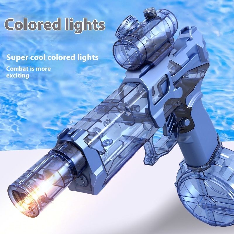 Fire Rat Electric Water Pistol Cool Light Full Automatic Water Spray Gun Summer Toy Sports Entertainment Children Gifts AC223 - Image 7