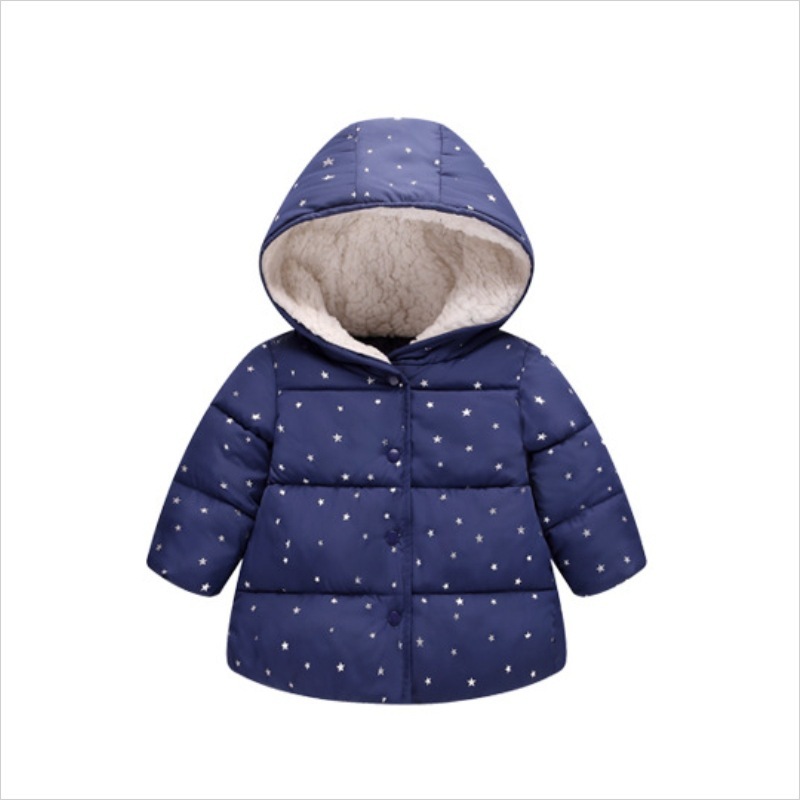 Foreign Trade New Children's Cotton-padded Jacket, Star Style Children's Baby Cotton-padded Jacket - Image 2