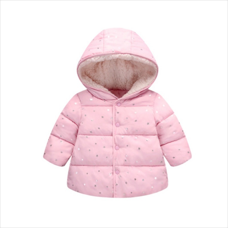 Foreign Trade New Children's Cotton-padded Jacket, Star Style Children's Baby Cotton-padded Jacket - Image 3