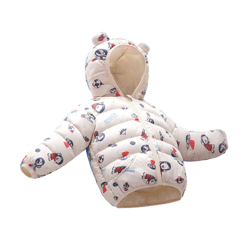 Foreign Trade Children's Down And Wadded Jacket Lightweight Boys And Girls Winter Cotton-padded Jacket Baby Autumn And Winter Clothes Cotton Clothes - Image 3