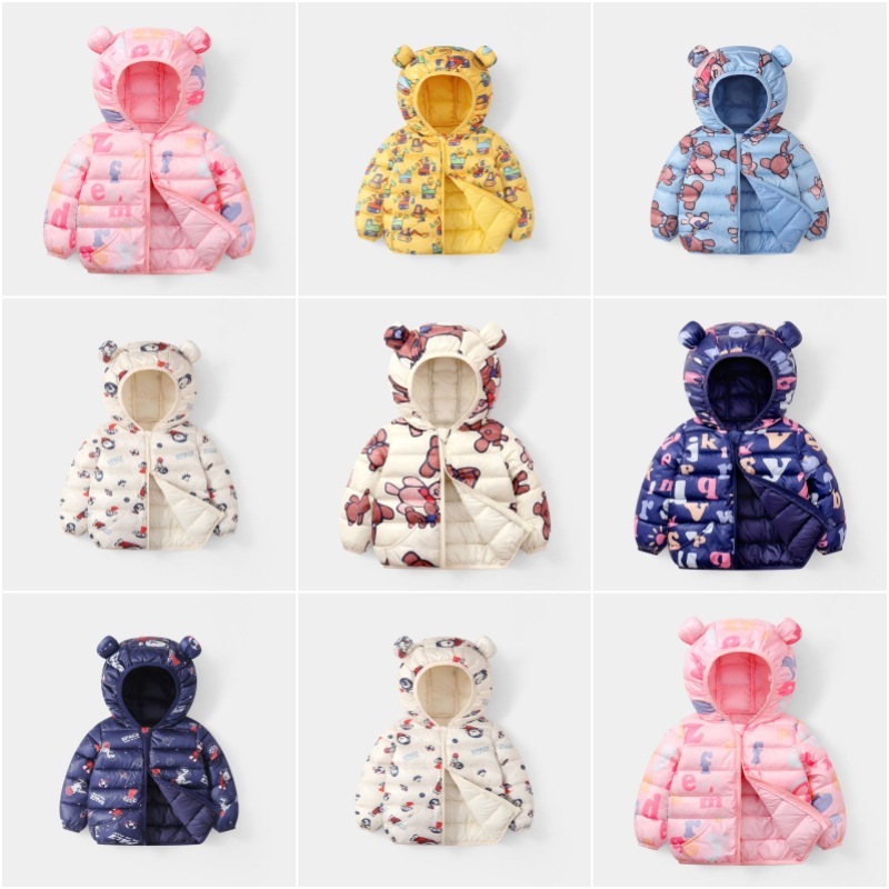 Foreign Trade Children's Down And Wadded Jacket Lightweight Boys And Girls Winter Cotton-padded Jacket Baby Autumn And Winter Clothes Cotton Clothes - Image 8