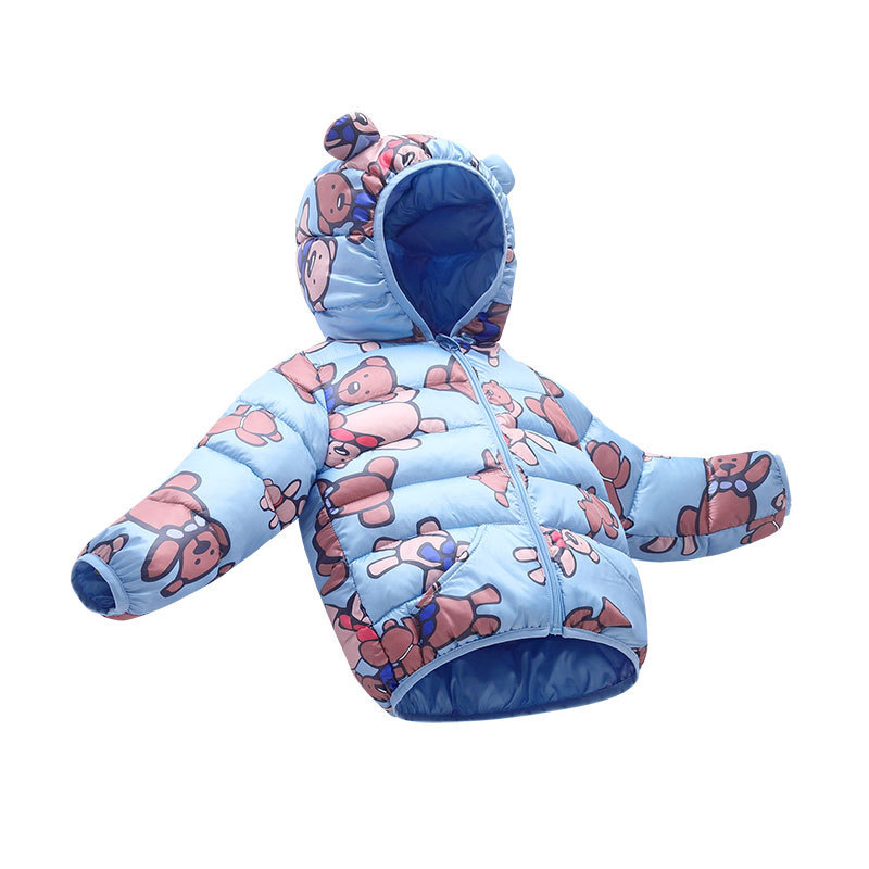 Foreign Trade Children's Down And Wadded Jacket Lightweight Boys And Girls Winter Cotton-padded Jacket Baby Autumn And Winter Clothes Cotton Clothes - Image 4